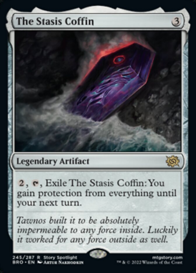 The Stasis Coffin [The Brothers' War] Magic: The Gathering