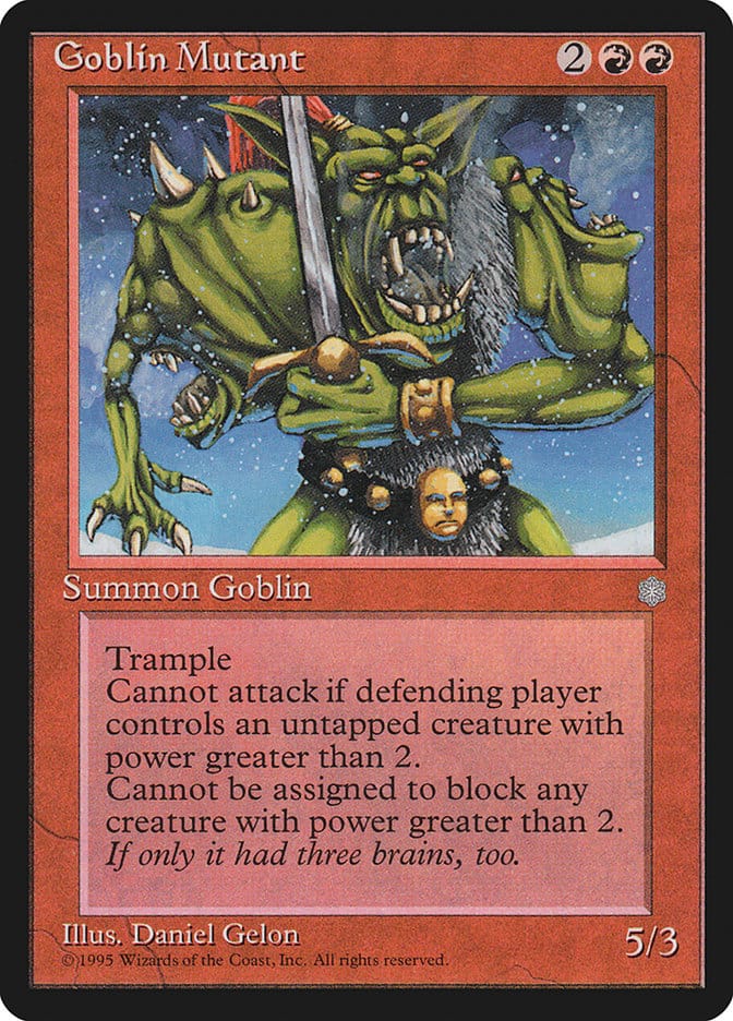 Goblin Mutant [Ice Age] Magic: The Gathering