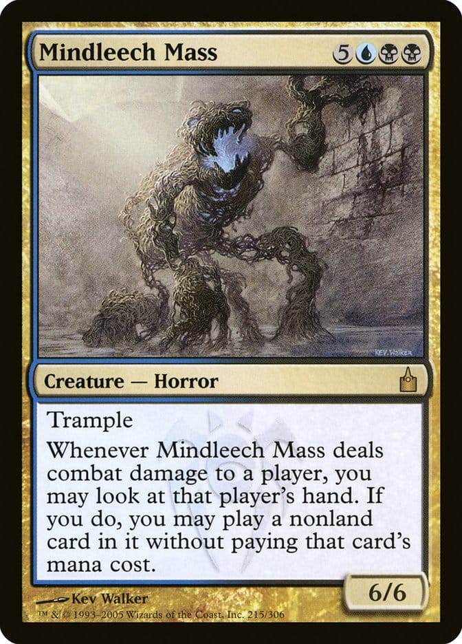 Mindleech Mass [Ravnica: City of Guilds] Magic: The Gathering