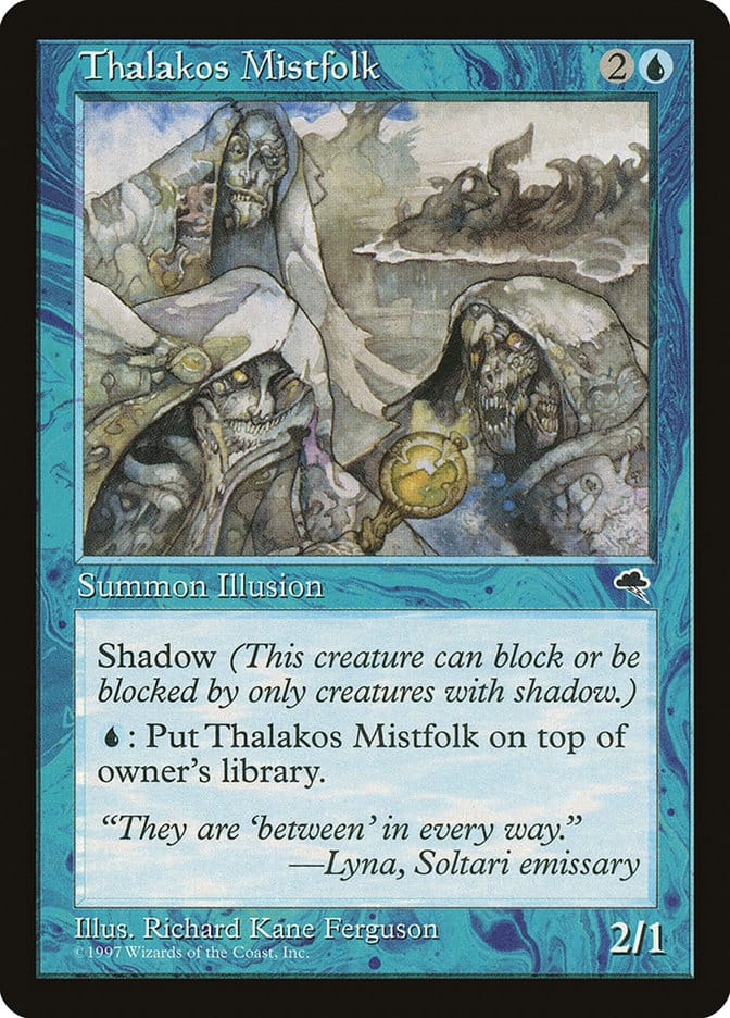 Thalakos Mistfolk [Tempest] Magic: The Gathering