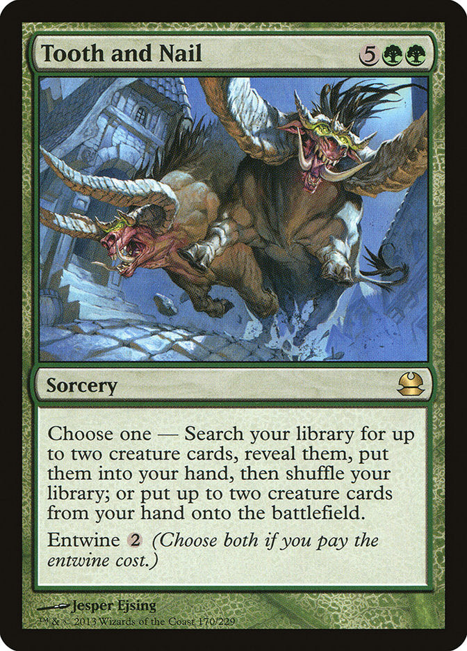 Tooth and Nail [Modern Masters] Magic: The Gathering