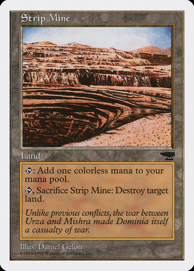 Strip Mine [Anthologies] Magic: The Gathering