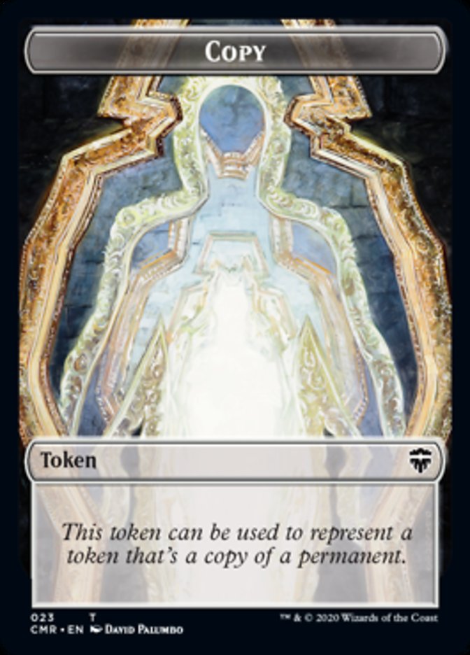 Copy (023) // Saproling Double-Sided Token [Commander Legends Tokens] Magic: The Gathering