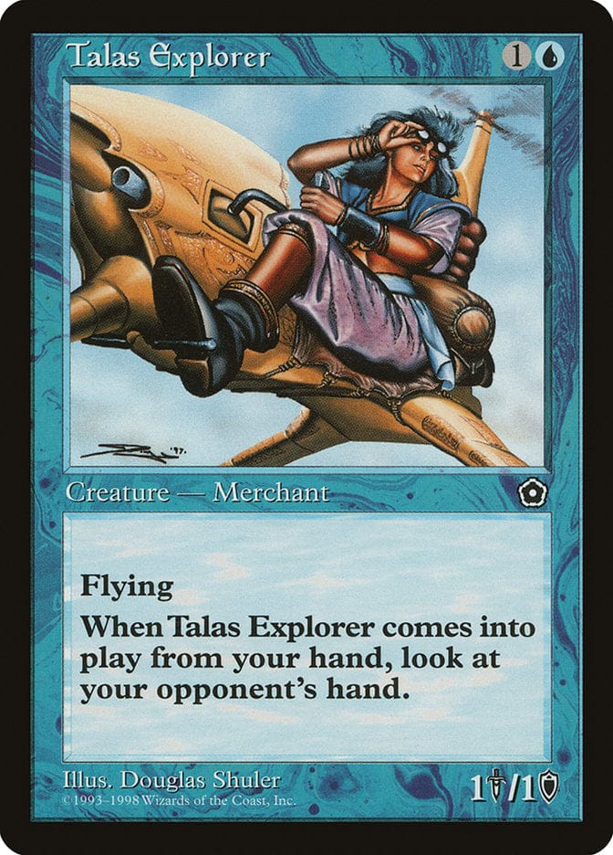 Talas Explorer [Portal Second Age] Magic: The Gathering