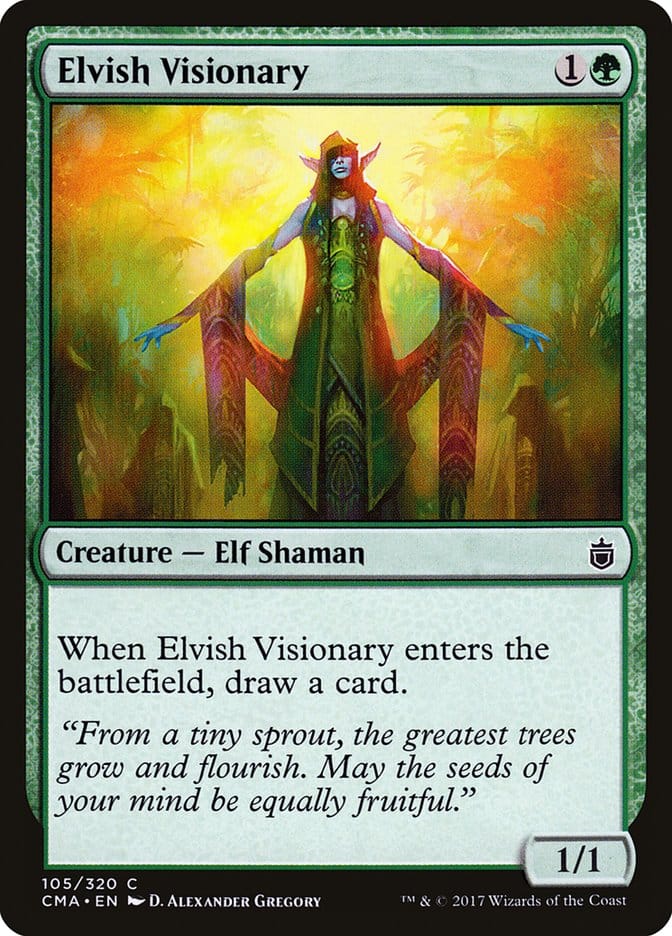 Elvish Visionary [Commander Anthology] Magic: The Gathering