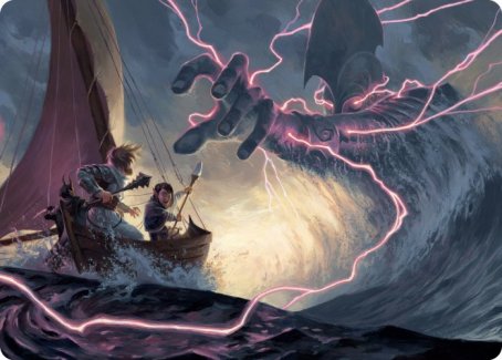 Hall of Storm Giants Art Card [Dungeons & Dragons: Adventures in the Forgotten Realms Art Series] Magic: The Gathering