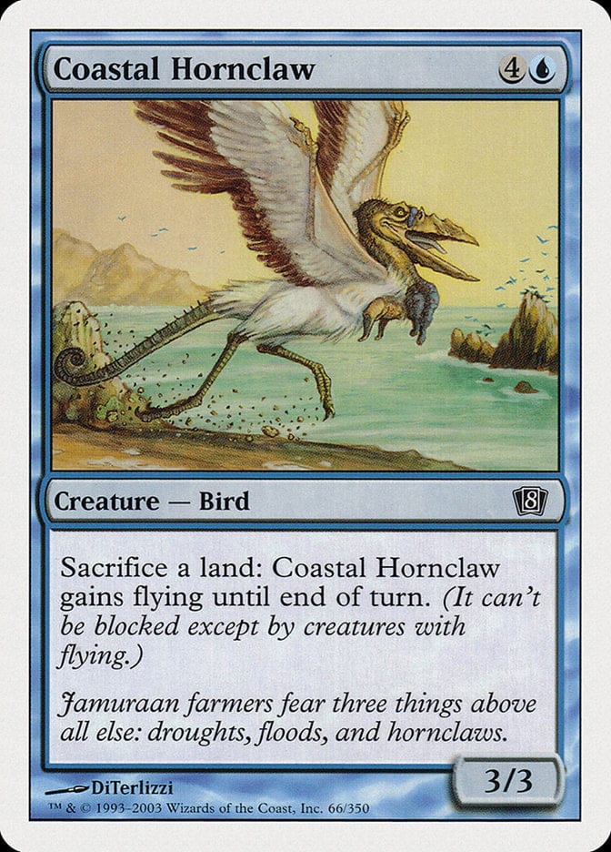 Coastal Hornclaw [Eighth Edition] Magic: The Gathering