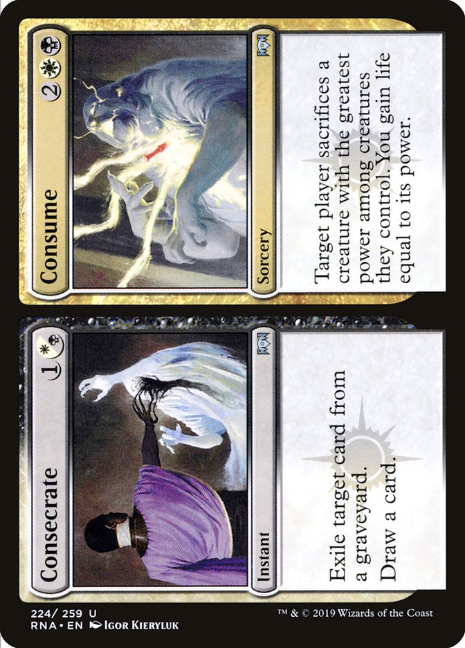 Consecrate // Consume [Ravnica Allegiance] Magic: The Gathering