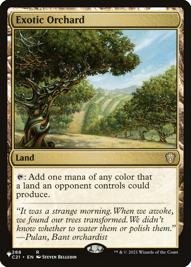 Exotic Orchard [Secret Lair: Heads I Win, Tails You Lose] Magic: The Gathering
