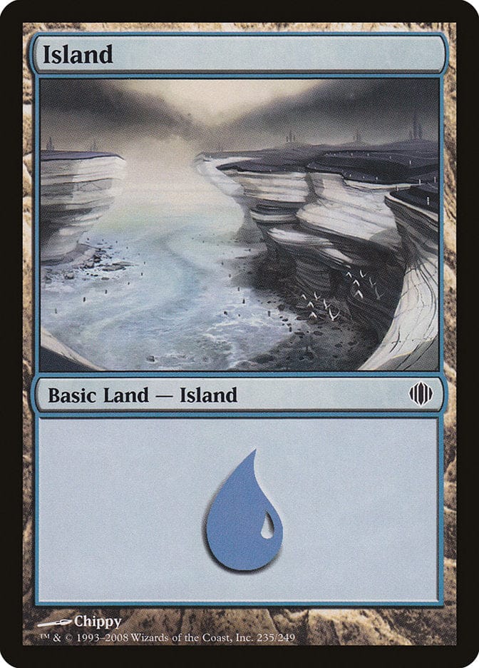 Island (235) [Shards of Alara] Magic: The Gathering