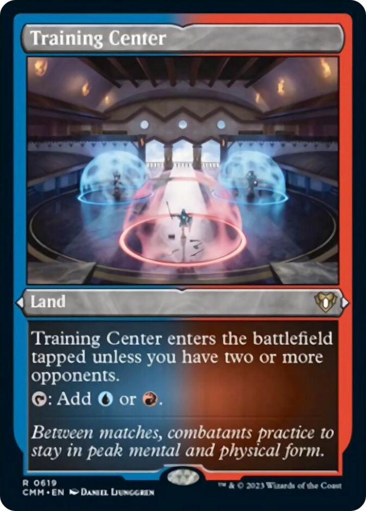 Training Center (Foil Etched) [Commander Masters] Magic: The Gathering