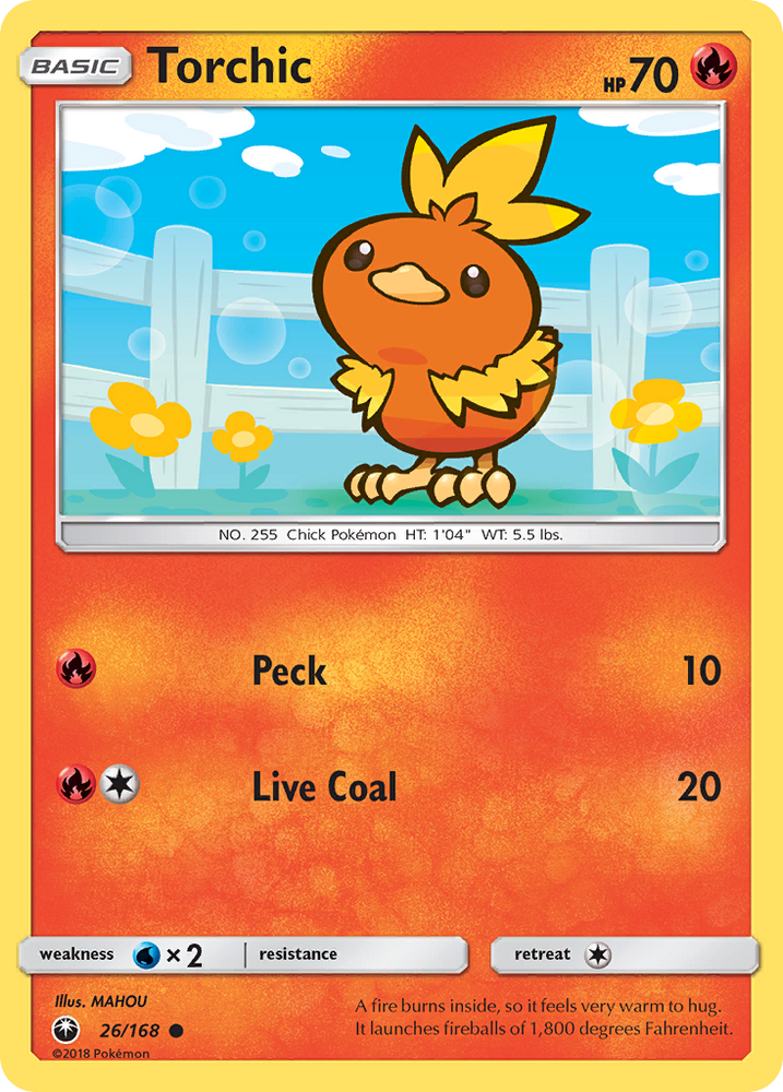 Torchic (26/168) [Sun & Moon: Celestial Storm] Pokémon