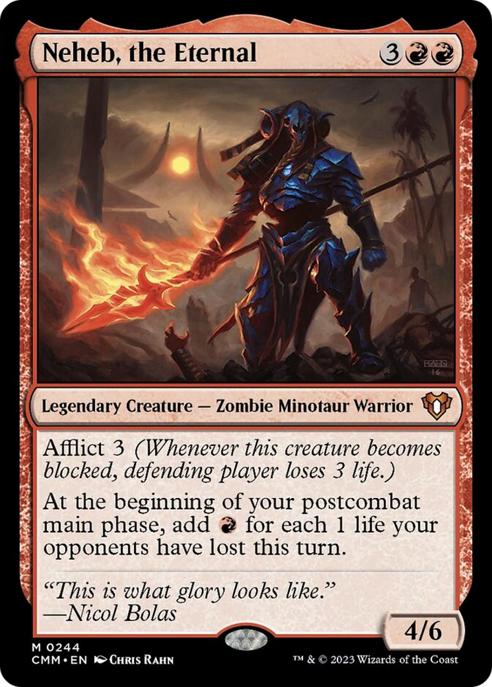 Neheb, the Eternal [Commander Masters] Magic: The Gathering