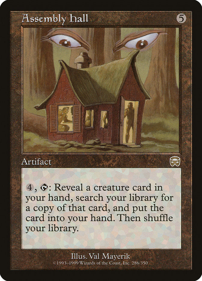 Assembly Hall [Mercadian Masques] Magic: The Gathering