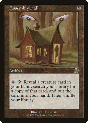 Assembly Hall [Mercadian Masques] Magic: The Gathering