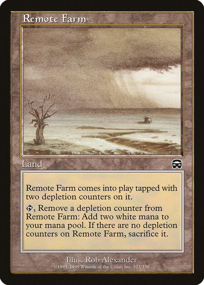 Remote Farm [Mercadian Masques] Magic: The Gathering