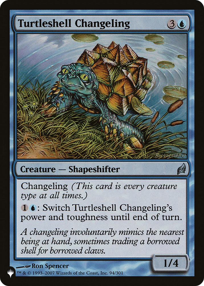 Turtleshell Changeling [The List] Magic: The Gathering