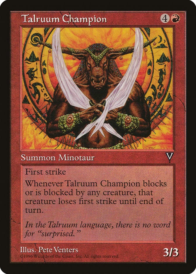 Talruum Champion [Visions] Magic: The Gathering