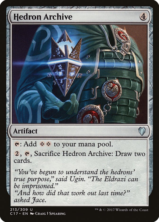Hedron Archive [Commander 2017] Magic: The Gathering