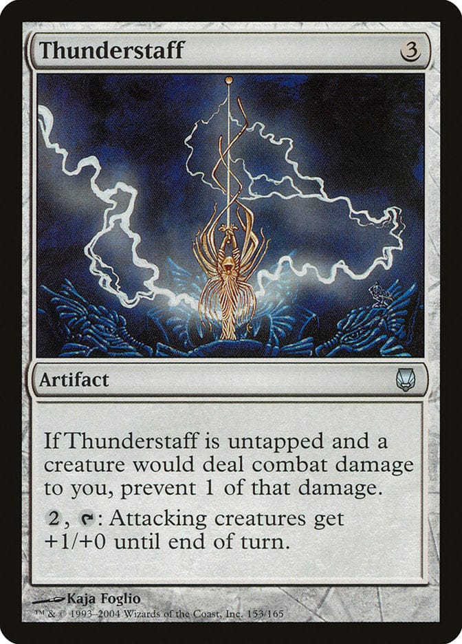 Thunderstaff [Darksteel] Magic: The Gathering