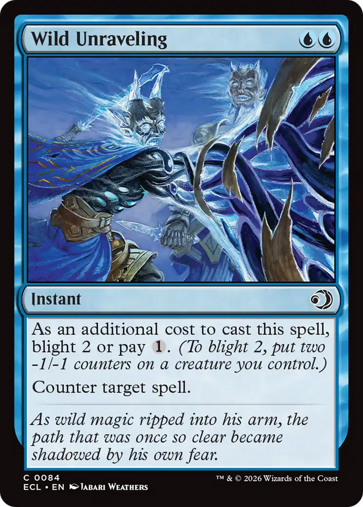Wild Unraveling [Lorwyn Eclipsed] Magic: The Gathering