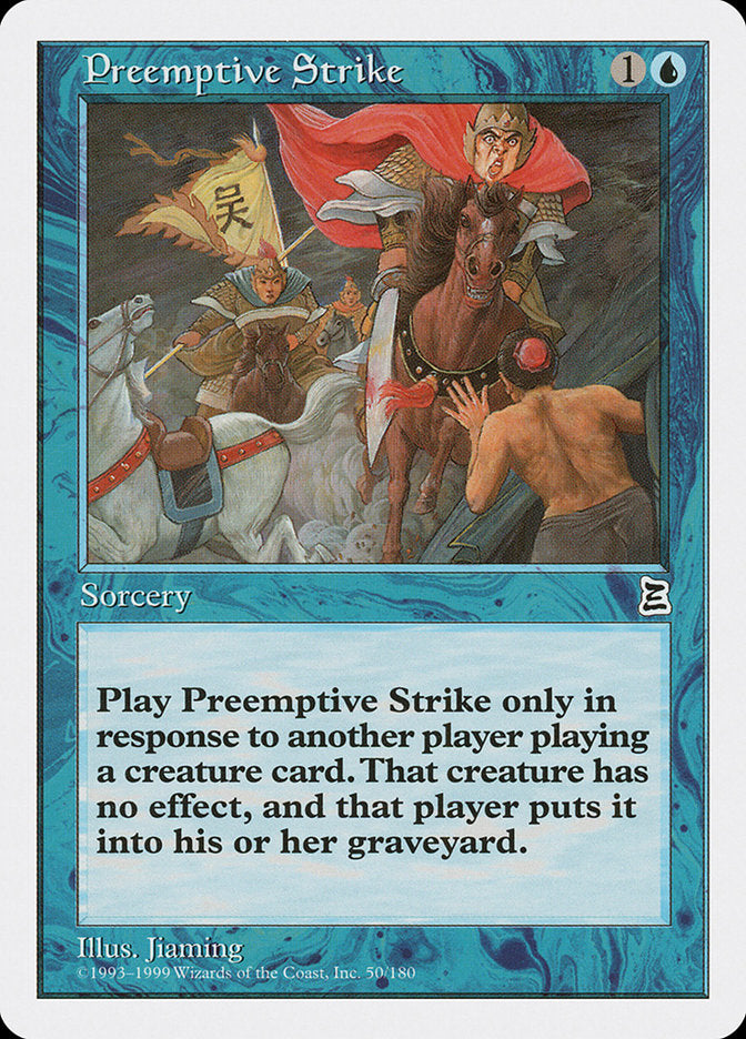 Preemptive Strike [Portal Three Kingdoms] Magic: The Gathering