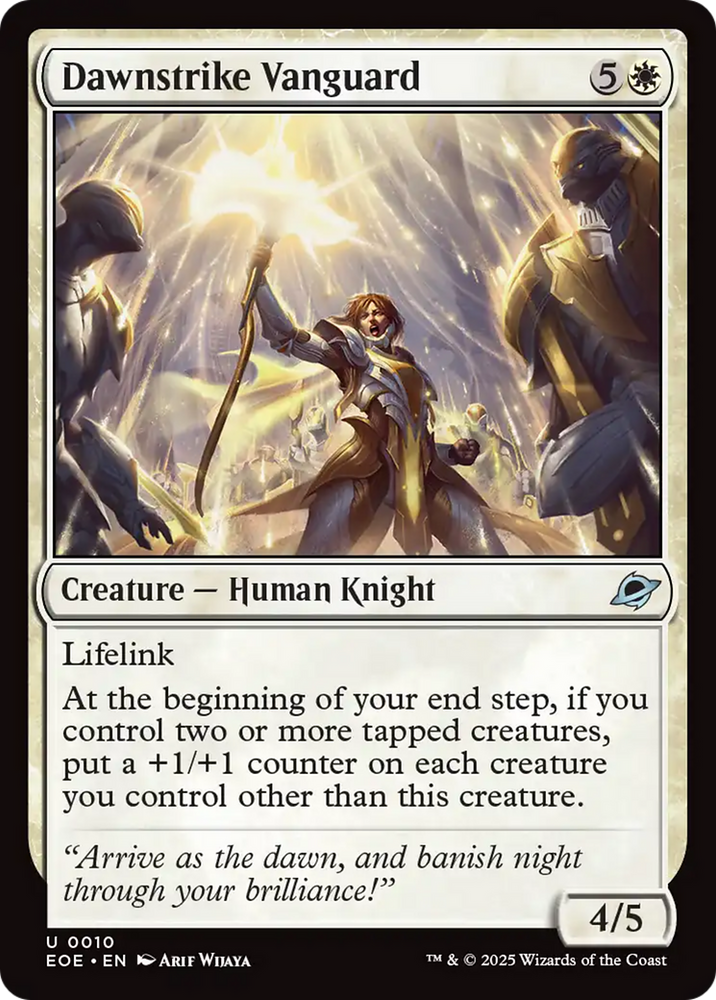 Dawnstrike Vanguard [Edge of Eternities] Magic: The Gathering