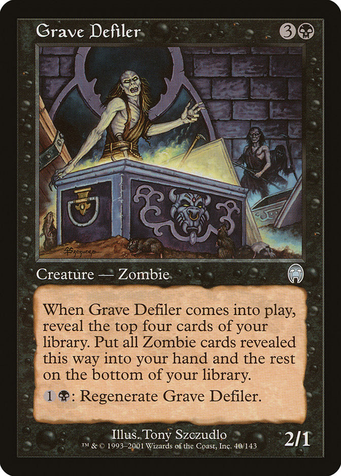 Grave Defiler [Apocalypse] Magic: The Gathering