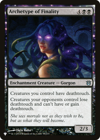 Archetype of Finality [The List] Magic: The Gathering