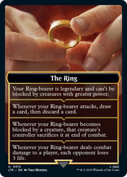 The Ring [The Lord of the Rings: Tales of Middle-Earth Tokens] Magic: The Gathering