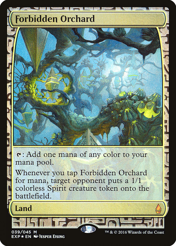 Forbidden Orchard [Zendikar Expeditions] Magic: The Gathering