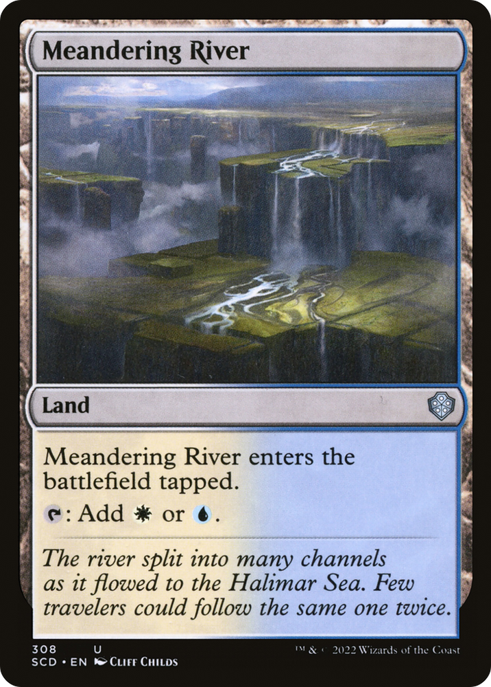 Meandering River [Starter Commander Decks] Magic: The Gathering