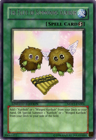 The Flute of Summoning Kuriboh [MDP2-EN004] Rare Yu-Gi-Oh!