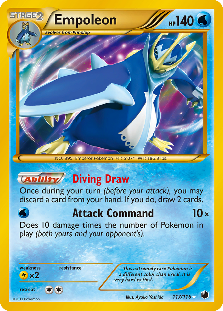 Empoleon (117/116) [Black & White: Plasma Freeze] Pokémon