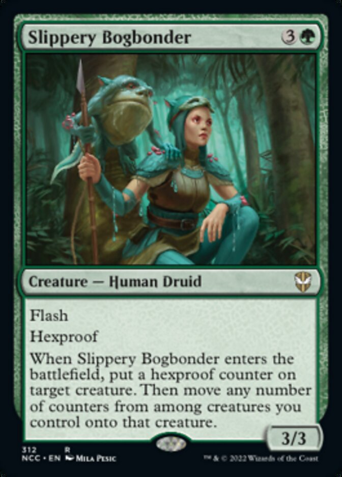 Slippery Bogbonder [Streets of New Capenna Commander] Magic: The Gathering