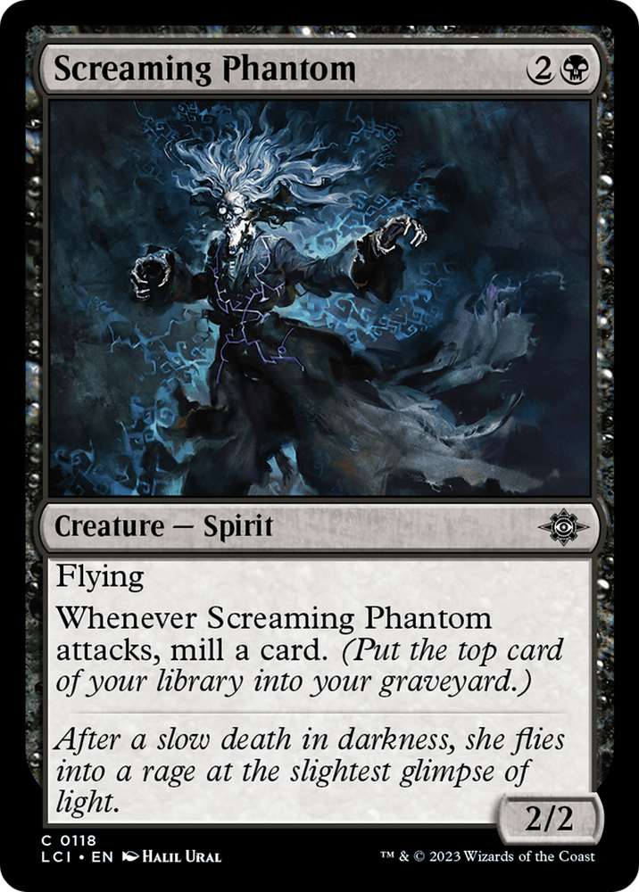 Screaming Phantom [The Lost Caverns of Ixalan] Magic: The Gathering