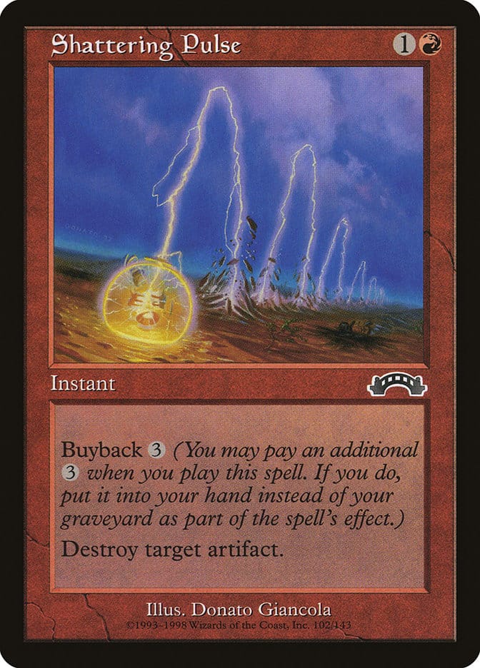 Shattering Pulse [Exodus] Magic: The Gathering