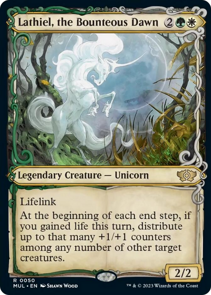 Lathiel, the Bounteous Dawn [Multiverse Legends] Magic: The Gathering