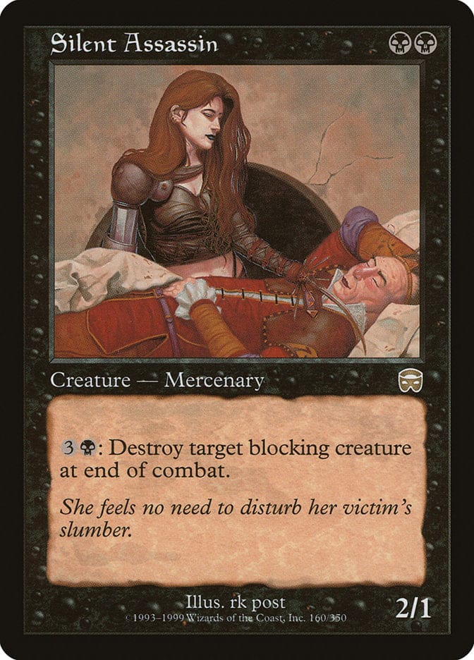 Silent Assassin [Mercadian Masques] Magic: The Gathering