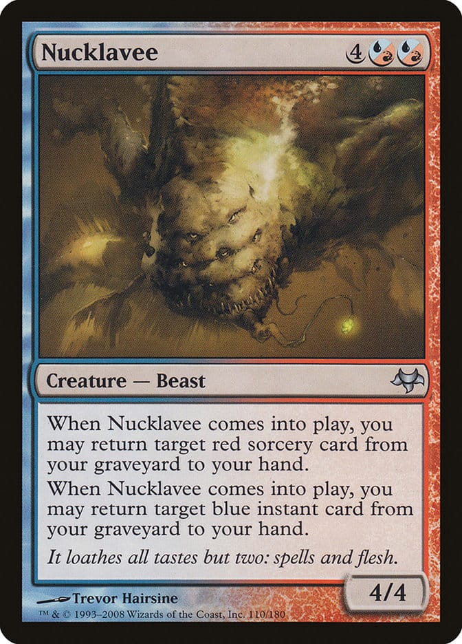 Nucklavee [Eventide] Magic: The Gathering