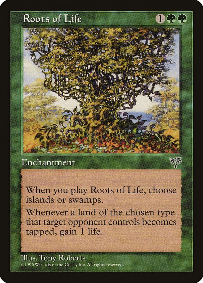 Roots of Life [Mirage] Magic: The Gathering