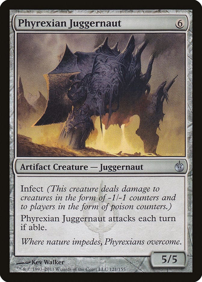 Phyrexian Juggernaut [Mirrodin Besieged] Magic: The Gathering