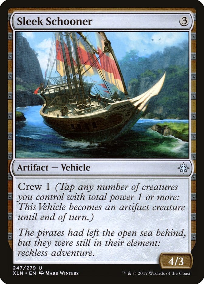 Sleek Schooner [Ixalan] Magic: The Gathering