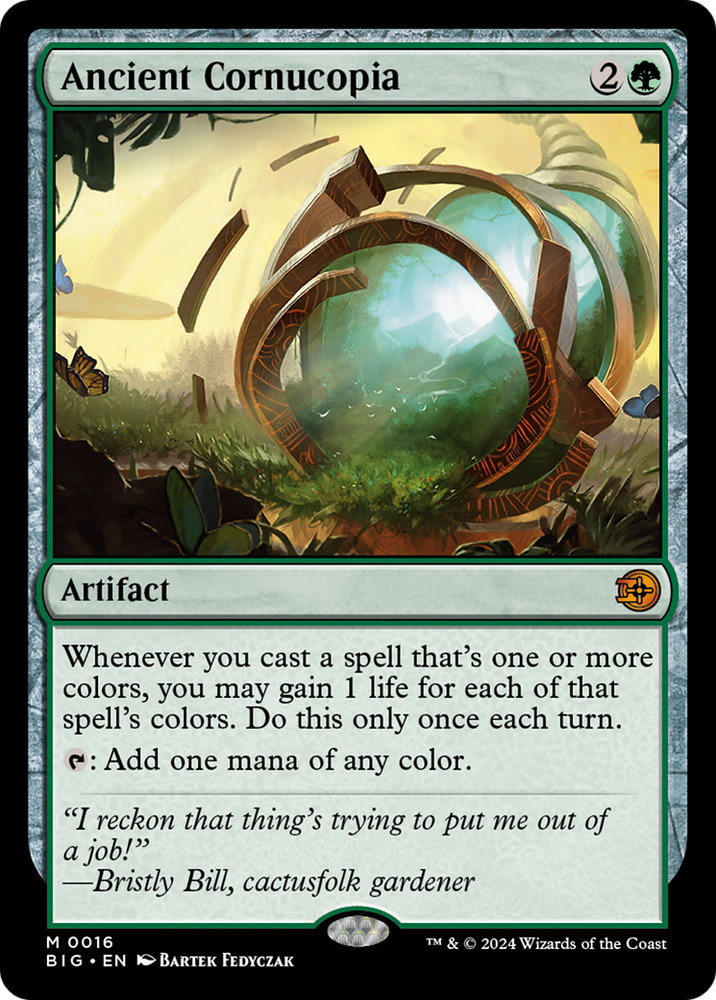 Ancient Cornucopia [Outlaws of Thunder Junction: The Big Score] Magic: The Gathering