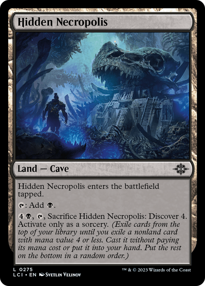 Hidden Necropolis [The Lost Caverns of Ixalan] Magic: The Gathering