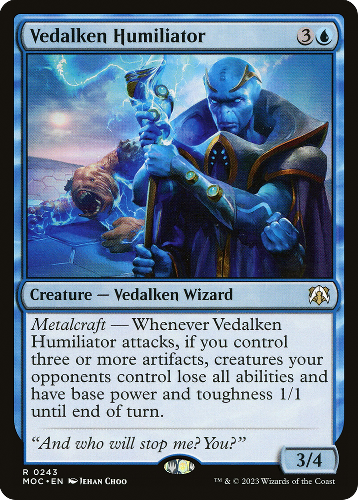 Vedalken Humiliator [March of the Machine Commander] Magic: The Gathering