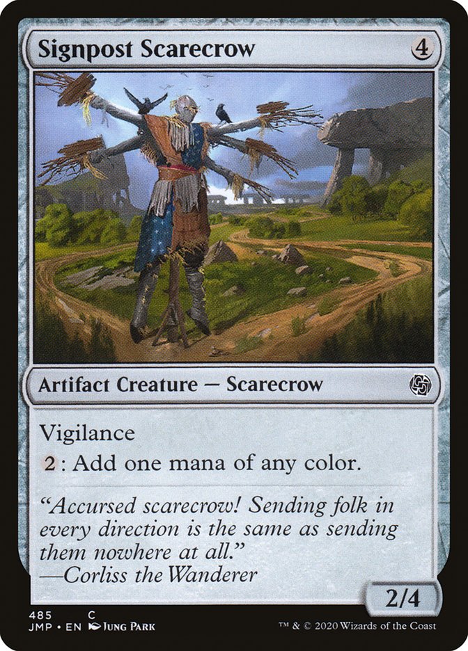Signpost Scarecrow [Jumpstart] Magic: The Gathering