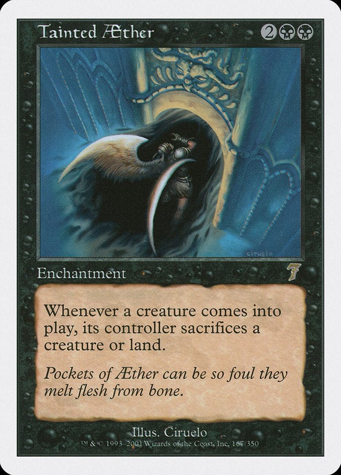 Tainted Aether [Seventh Edition] Magic: The Gathering