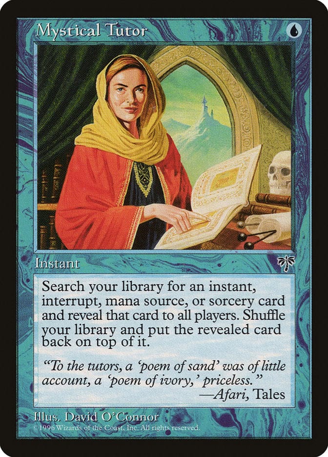 Mystical Tutor [Mirage] Magic: The Gathering