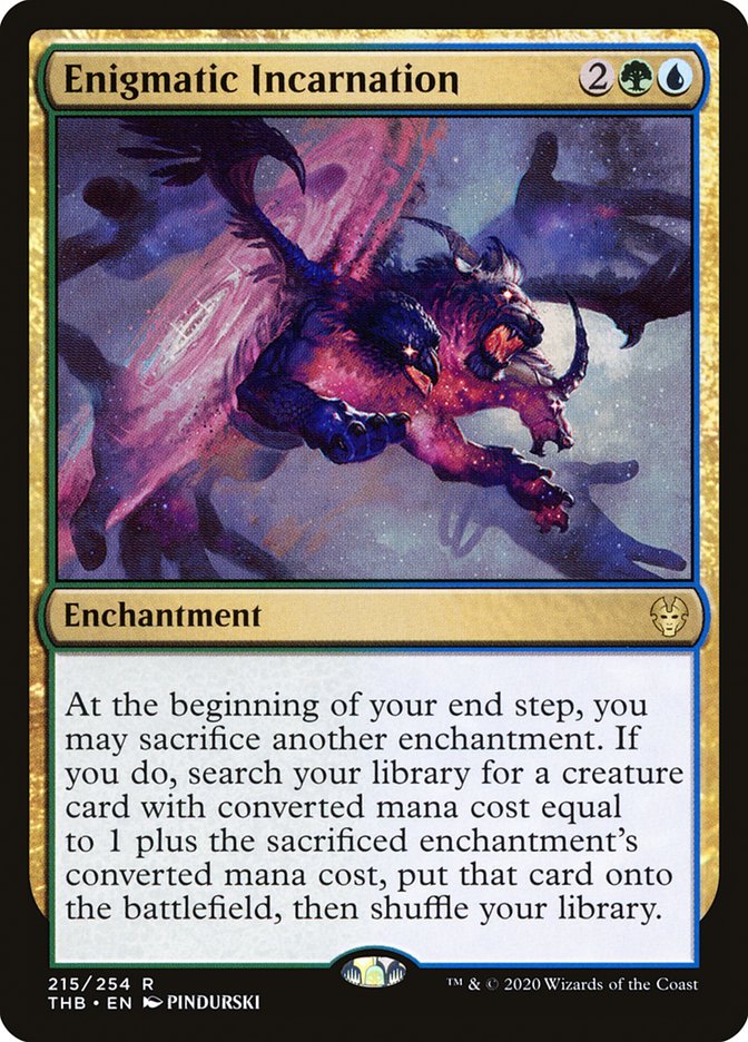 Enigmatic Incarnation [Theros Beyond Death] Magic: The Gathering